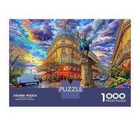 Rue De Rivoli 1000 Piece Jigsaw Puzzle for Family - Fun Challenge for Adults & Kids, 38x26cm/1000pcs