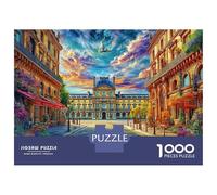 Rue De Rivoli 1000 Piece Jigsaw Puzzle for Family - Fun Challenge for Adults & Kids, 52x38cm/1000pcs