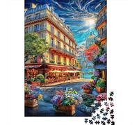 Rue De Rivoli 1000 Piece Jigsaw Puzzle with Whimsical Design - A Charming Challenge for All Ages And Beautiful Home Decoration 38x26cm/1000pcs