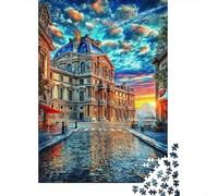 Rue De Rivoli 1000 Piece Puzzle for Adults - Challenging Jigsaw for Mindfulness & Wall Art, Premium Quality with Detailed Art Print 38x26cm/1000pcs