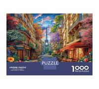 Rue De Rivoli Puzzle 1000 Pcs Impossible Jigsaw Puzzle, Challenge Puzzle for Adults & for Age 14 And Up 52x38cm/1000pcs