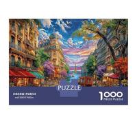 Rue De Rivoli Puzzle 1000 Pcs Impossible Jigsaw Puzzle, Challenge Puzzle for Adults & for Age 14 And Up 38x26cm/1000pcs