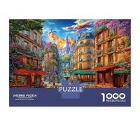 Rue De Rivoli Puzzle 1000 Pcs Impossible Jigsaw Puzzle, Challenge Puzzle for Adults & for Age 14 And Up 52x38cm/1000pcs