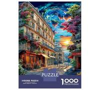 Rue De Rivoli Puzzle 1000 Pcs Jigsaw Puzzle Challenge Paper Eco-friendly Puzzle for Adults & for Age 12 And Up 38x26cm/1000pcs