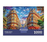 Rue De Rivoli Puzzle 1000 Pieces, Whimsical Challenge Toy Jigsaw Puzzles for Adults And Kids Age 14 Years Up 52x38cm/1000pcs