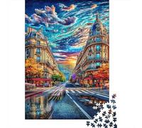 Rue De Rivoli Puzzles for Adults, 1000 Piece Impossible Puzzles Challenge Toy for Adults& Kids Age 12 Years Up 70x50cm/1000pcs
