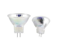 ruehalf 5PCS LED Glass Mini Light Cups MR11 SMD2835 AC/DC 12V 2W 3W LED Mini Spotlights(3000K,3W)