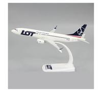 RUENGEE Scale Aircraft Model 1:200 Fo LOT POLISH Airlines B737MAX8 Simulation Aircraft Model Aircraft Model With Bracket Collection