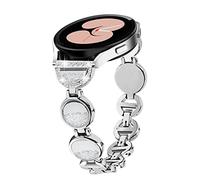 RuenTech 20 mm Replacement Metal Bracelet for Polar Ignite/Ignite 2/Ignite 3/Pacer/Unite Adjustable Strap for Women, Size L