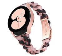 RuenTech 20 mm Resin Strap Compatible with Ticwatch E3/E/2 Watch Strap, Strap for Ticwatch GTH/GTH Pro, Strap for Ticwatch C2/C2 Plus (Onyx and Platinum), Größe L