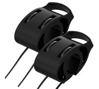 RuenTech Bicycle Handlebar Mount for Suunto Race/Verical/5 Peak/9 Peak/9 Peak Pro, Bicycle Mount Kit for Suunto GPS Sports Watches (Black+Black)