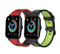 Ruentech Bracelet Compatible with Amazfit GTS3 Wristband, 20 mm Silicone Replacement Strap Sport Watch Strap for Amazfit GTS/GTS 2/2 Mini/2e/Amazfit Bip/Amazfit Bip Lite/Amazfit GTR 42 mm (Colour 2C)