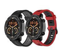 RuenTech Bracelet Compatible with Blackview X5/Blackview X1/Blackview W20 1.83 Inch Replacement Strap, Replacement Strap Silicone Wristbands Compatible with IOWODO X5/W13 Accessories, 20 cm, Silicone