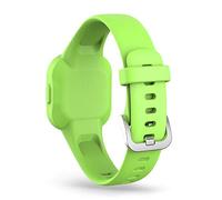 Ruentech Compatible with Garmin Vivofit JR 3 wristband, children 2020, replacement wristband, silicone wristbands, replacement bands, small, large (lime).