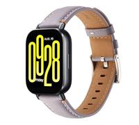 RuenTech Genuine Leather Strap for Xiaomi Redmi Watch 5 Active/Lite, 22 mm Replacement Watch Strap, Watch Straps for Redmi Watch 5 Lite (Purple)