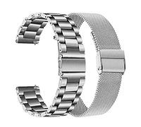 RuenTech Stainless Steel Strap for Polar Vantage M/Vantage M2/Grit X/Grit X Pro/Grit X Pro Titanium, Smart Watch Metal Straps with Quick Release Suitable for Men and Women, Size L