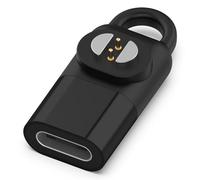 RuenTech Type C Charger Adapter Port Charging Cable Converter Charging Cable Converter for Suunto Sonic/Wing (HS231) Ear Bone Headphone Accessories (Black)