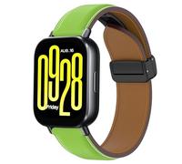 RuenTech Xiaomi Redmi Watch 5 Active/Redmi Watch 5 Lite Magnetic Replacement Strap Compatible with Xiaomi Redmi Watch 5 Active/Lite, Mittelgroße, Leather, No Gemstone