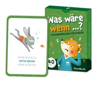 Rüsselfuchs What if ...? Card Game - Creative Question Game for Children - Promotes Imagination - DIN A7