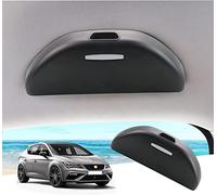 RUFD Car SunGlasses Case Glasses Box Sunglasses Holder Case Storage Box for Seat Leon MK3 5F ST FR KL/Cupr-a Leon 2012-2019, Storage Box Organizer Tuning,A Black