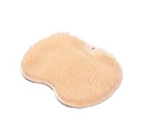 Rufenpurify Silicone Shower Foot Scrubber Mat-2025 New Solespa Hands-Free Foot Scrubber Mat, Multifunctional Exfoliating Shower Pad with Non-Slip Suction Cups and Drain Holes (Yellow,1pcs)