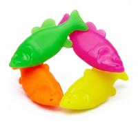 Ruff Dawg Flying Fish Floating Dog Toy Assorted Neon Colors