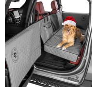 Ruff Liners Medium Back Seat Extender for Dogs - As Seen on Shark Tank - Hard Bottom Platform for Cars, SUVs & Mid-Size Trucks, 400lb Support, Waterproof - Rigid Back Seat Cover for Dogs