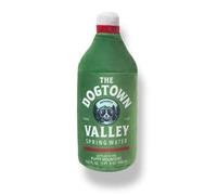 RUFF PUFF Dogtown Valley Springwater - Parody Plush Dog Toys - Cute Funny Parody with Squeaker - Puppy Toys for Dog Birthday - Funny Dog Toys