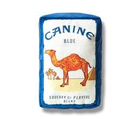 RUFF PUFF Funny Dog Toy - Plush Squeaky and Crinkle Funny Dog Toy - Puppy Toys (Blue)