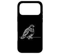 Ruffed Grouse Line Art Bird Wildlife Ornithology Case for iPhone 17 Pro Max
