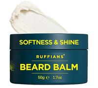 Ruffians Beard Balm (1.7 Oz Fl / 50 ML) Omega-Enhanced Conditioning Beard Solution, for Softness and Shine, Low Hold, Shapes and Conditions, for Mid and Long Beards