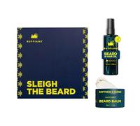 Ruffians Sleigh The Beard Grooming Kit (Beard & Hair Oil 50ml + Beard Balm 50g), Beard Grooming Kit for Men, Natural Beard Oil & Balm Set, Beard Care Kit & Beard Gift Set for Men