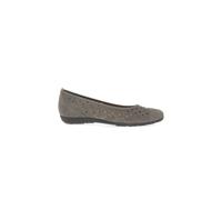 Gabor Ruffle N, Women's Ballet Flats, Gray - Grau (fumo), 6 UK