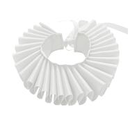 Ruffle Collar For Dogs And Cats, Cat Ruffle Cone, Soft Elizabethan Collar, Victorian Renaissance Elizabethan Ruffle Neck Collars White Cosplay Choker, Pet Costume Photo Tools