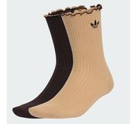 RUFFLE CREW SOCKS 2 PAIRS