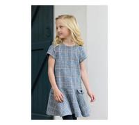 Ruffle dress Blue 10 years