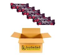 Ruffles Dark Chocolate Raspberry & Coconut Bars | 5-Pack Multipack Bundle | British Chocolate Covered Coconut Bars with Raspberry Fondant Centre | Classic Confectionery Treat (6x)