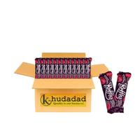 Ruffles Dark Chocolate Raspberry & Coconut Bars | 5-Pack Multipack Bundle | British Chocolate Covered Coconut Bars with Raspberry Fondant Centre | Classic Confectionery Treat (12x)