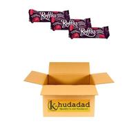 Ruffles Dark Chocolate Raspberry & Coconut Bars | 5-Pack Multipack Bundle | British Chocolate Covered Coconut Bars with Raspberry Fondant Centre | Classic Confectionery Treat (3x)