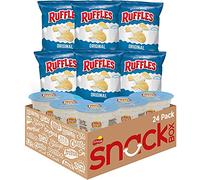 Ruffles Original & Lays Creamy Ranch Dip Cups Variety Pack, Single Serve Portions, 24 Count