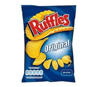 Ruffles Potato Crisps, Original - 160g - Pack of 2 (320g)