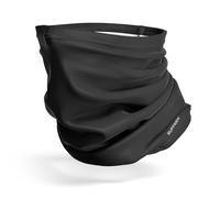 Ruffnek AirMesh BLACK UV Snood Breathable Mesh UV 50+ Protection - Multifunctional Headwear Neck gaiter/snood/scarf - One Size. Men, Women, Unisex