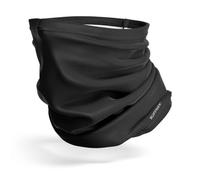Ruffnek Airmesh Snood Black Uv50+ Tactical Breathable Neck Gaiter For Workwear, Camping, Fishing And Airsoft