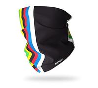 Ruffnek CYCLING WORLD CHAMPION RAINBOW DESIGN Multifunctional Headwear/Neckwarmer/Snood Cycle Scarf for men, women & children