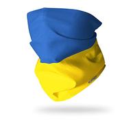 Ruffnek FLAG OF UKRAINE Multifunctional Headwear Neck warmer Tube Snood Scarf - One Size