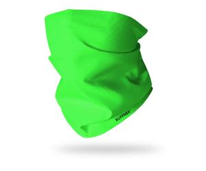 RUFFNEK Fluorescent Green Snood Tube Scarf - Neon/Green