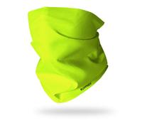 Ruffnek Fluorescent Yellow Snood Tube Scarf Multifunctional Snood Neck Warmer Tube Scarf For Running, Hiking, Camping And Travel