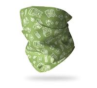 Ruffnek HIKING EQUIPMENT Design - Multifunctional Headwear Neck warmer Neck Gaiter Tube snood scarf - Walking, Hiking, Trail Running - Unisex One Size For men & women