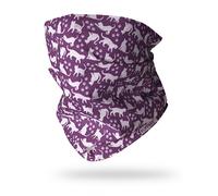 RUFFNEK Love Cats Snood Tube Scarf - Purple