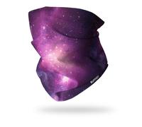 RUFFNEK Milky Way Snood Tube Scarf - Purple/Black